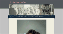 Desktop Screenshot of christinastanley.net